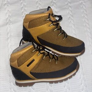 Timberland Men's Tan and Black Sneakers